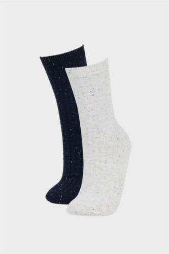 Kadın Karma 2'li Kışlık Çorap