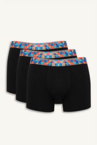 Regular Fit 3'lü Boxer