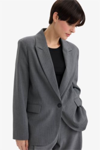 Regular Fit Jacket Collar Blazer