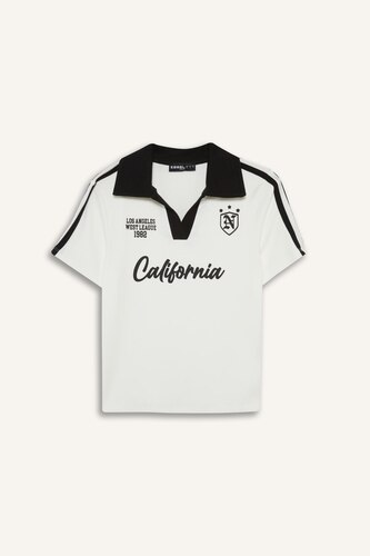 Slim Fit Ribana Short Sleeve T-Shirt