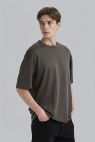 Ерлер Антрацит Premium Boxy Fit футболка