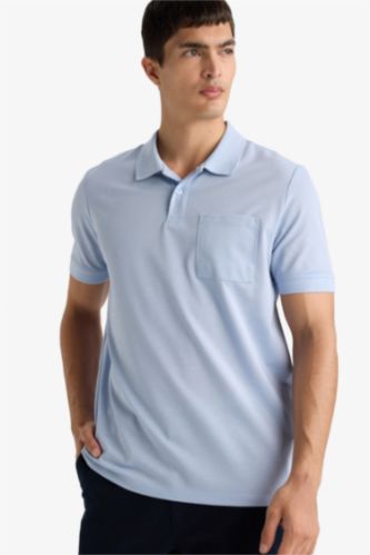 Pique Short Sleeve Polo Shirt