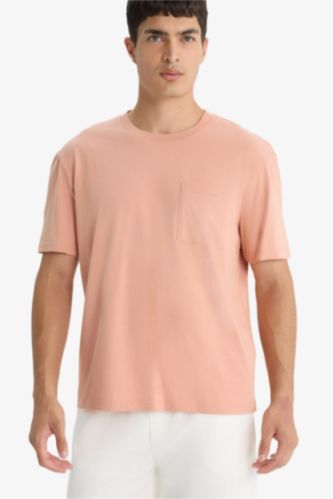 تيشيرت نص ردن ممشط بياخو مستديرة