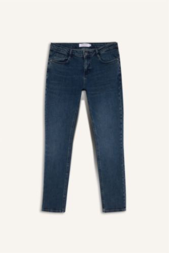 Pedro Slim Fit Dar Kalıp Normal Bel Dar Paça Jean Pantolon