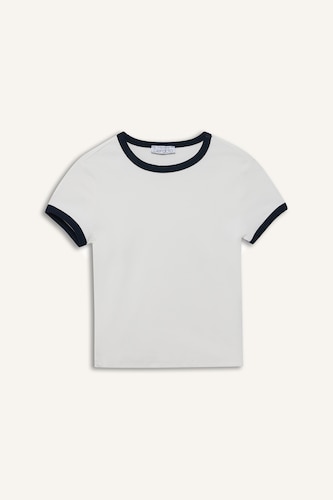 Slim Fit Ribana Short Sleeve T-Shirt