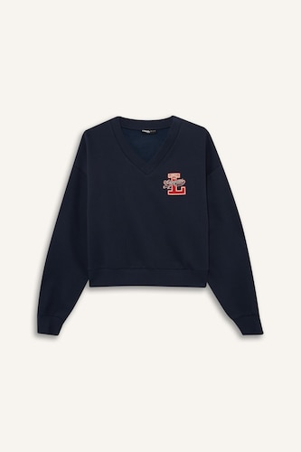 Loose Fit Thick Sweatshirt Fabric Sweatshirt