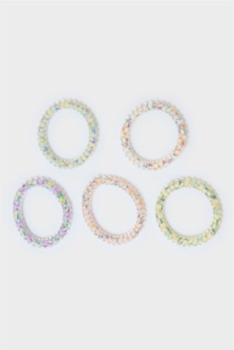 Kadın 5'li Spiral Lastik Toka