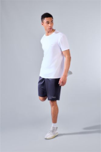 HOMME Anthracite Short de sport Coupe slim