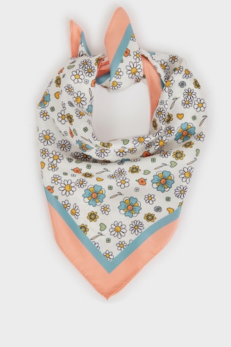 Girl Printed Foulard