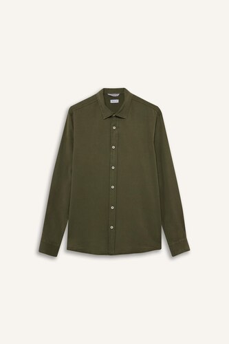 Regular Fit Twill Long Sleeve Shirt
