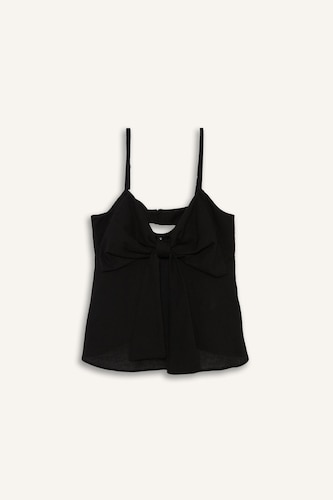 V-Neck Short Sleeve Blouse