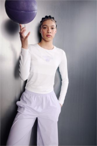 حريمي بيج فاتح NBA Brooklyn Nets Short Sleeves T-Shirt