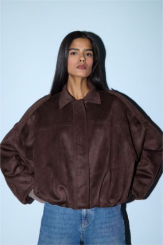 Водонепроницаемая замшевая куртка Regular Fit