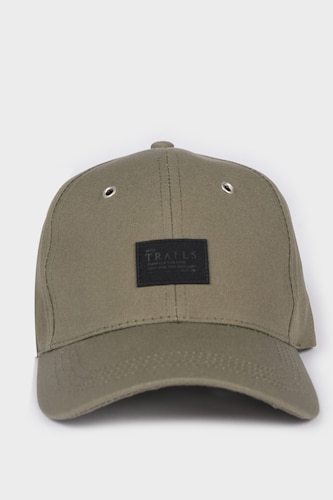 Boy Cotton Label Print Cap