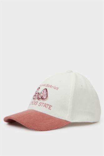 شفقة بناتي مخمل مضلع مطرز