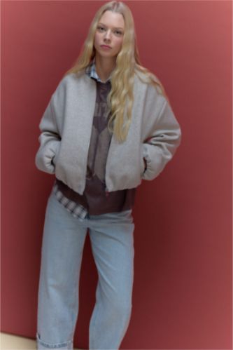 Manteau en laine Coupe régulière