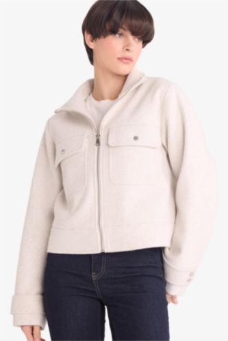 Regular Fit драп пальто