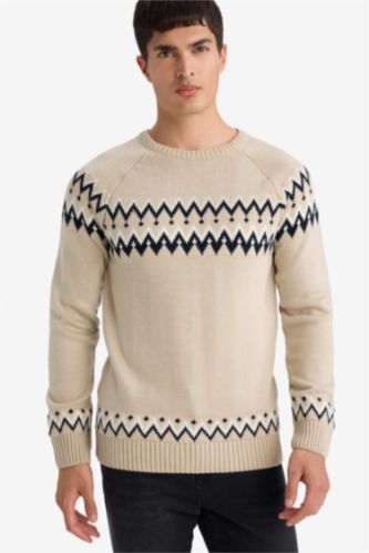 Standard Fit Crew Neck Knitwear Pullover