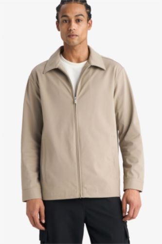 Slim Fit жел өткізбейтін куртка