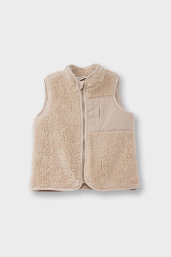 Baby Boy Regular Fit Plush Vest