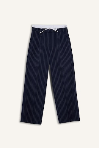 High Waist Wide Leg Trousers