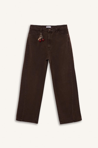 Normal Waist Baggy Fit Trousers