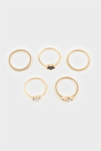 Kadın Gold 5'li Yüzük