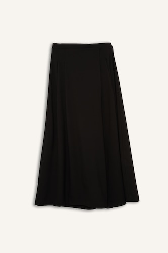 Regular Fit Wide Leg Woven Trousers