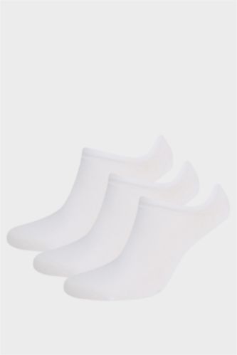MAN White Man 3 piece Step Socks