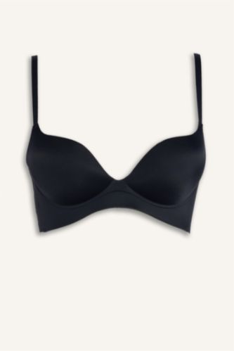 Женщины Черный Fall in Love с чашечками с чашечками С косточками Бюстгалтер