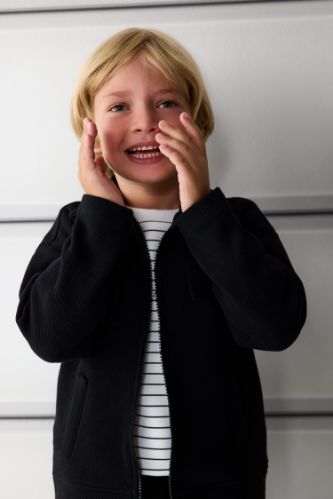 Baby Boy Shirt Collar Cardigan