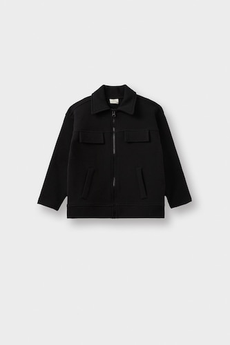 Baby Boy Shirt Collar Cardigan
