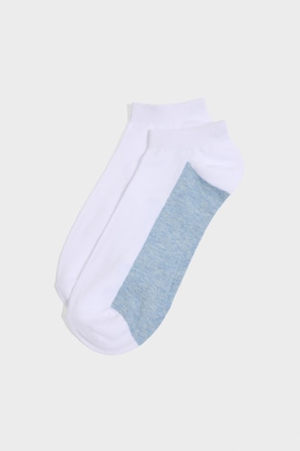 Man 3 Piece Cotton Ankle Socks