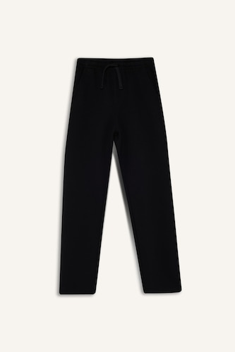 Boy Regular Fit Elastic Waist Standard Leg Trousers