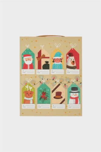 Kadın Karma Yılbaşı Temalı Advent Calendar