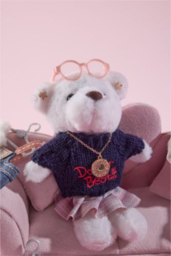 Kadın Etek-Kazak Detaylı Giydirilebilir Charm Anahtarlık Kostümü