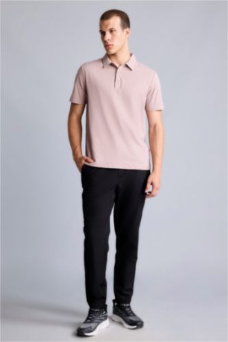 Erkek Siyah Standart Fit Pantolon