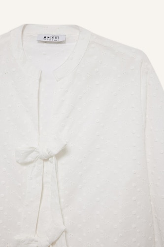 Regular Fit Embroidered Tunic