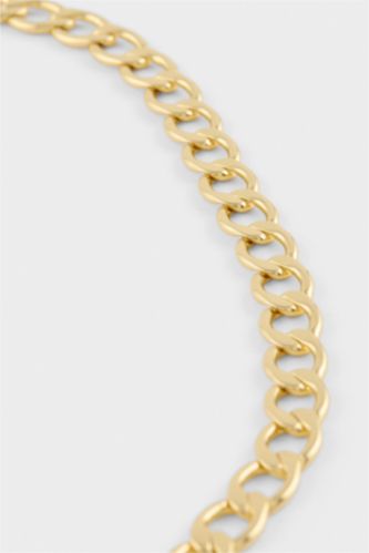 Kadın Altın Reis X DeFacto Zincir Desenli Gold Kolye