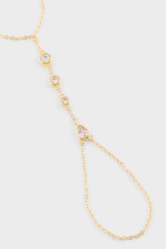 Kadın Altın Reis X DeFacto Taşlı Gold Şahmeran