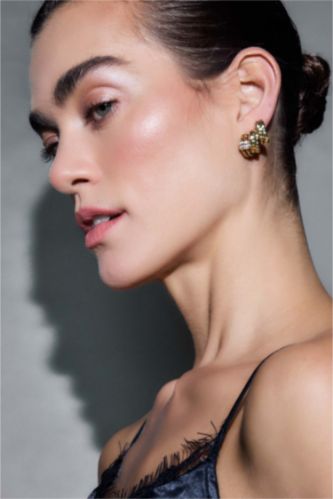 Kadın Altın Reis X DeFacto 2'li Gold Küpe