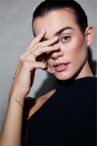 Kadın Altın Reis X DeFacto 2'li Gold Yüzük