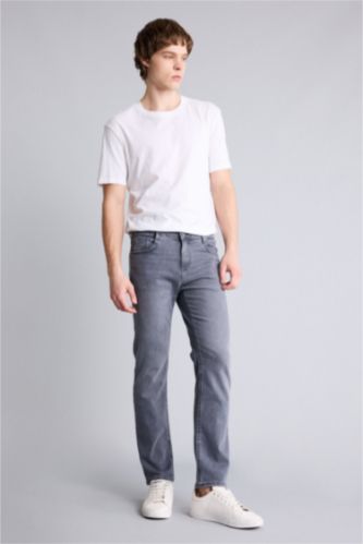 HOMME Gris Jean Sergio taille normale Coupe régulière
