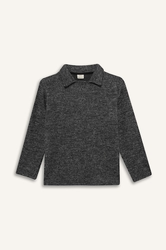 Polo Yaka Sweatshirt Erkek Çocuk