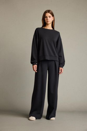 Regular Fit Normal Bel Düz Paça Modal Pantolon