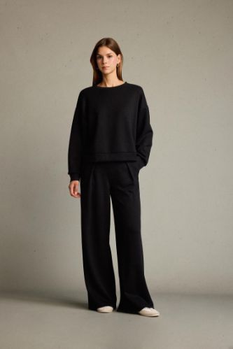 Regular Fit Normal Bel Düz Paça Modal Pantolon