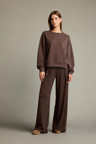 Regular Fit Normal Bel Düz Paça Modal Pantolon