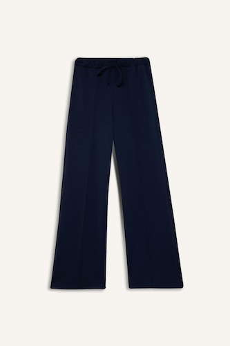 Relax Fit Normal Bel Düz Paça Modal Pantolon