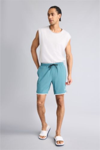 Мужчины Зеленый Пляжные шорты Regular Fit