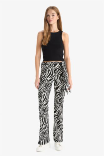 سروال مطبوعة سليم فيت